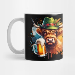 Oktoberfest Cow Mug